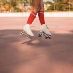 começar a andar de patins 4 rodas
