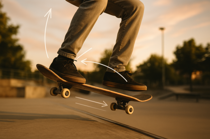 Como fazer o ollie no skate: guia para iniciantes
