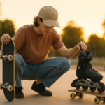 Skate ou patins: qual escolher para começar?