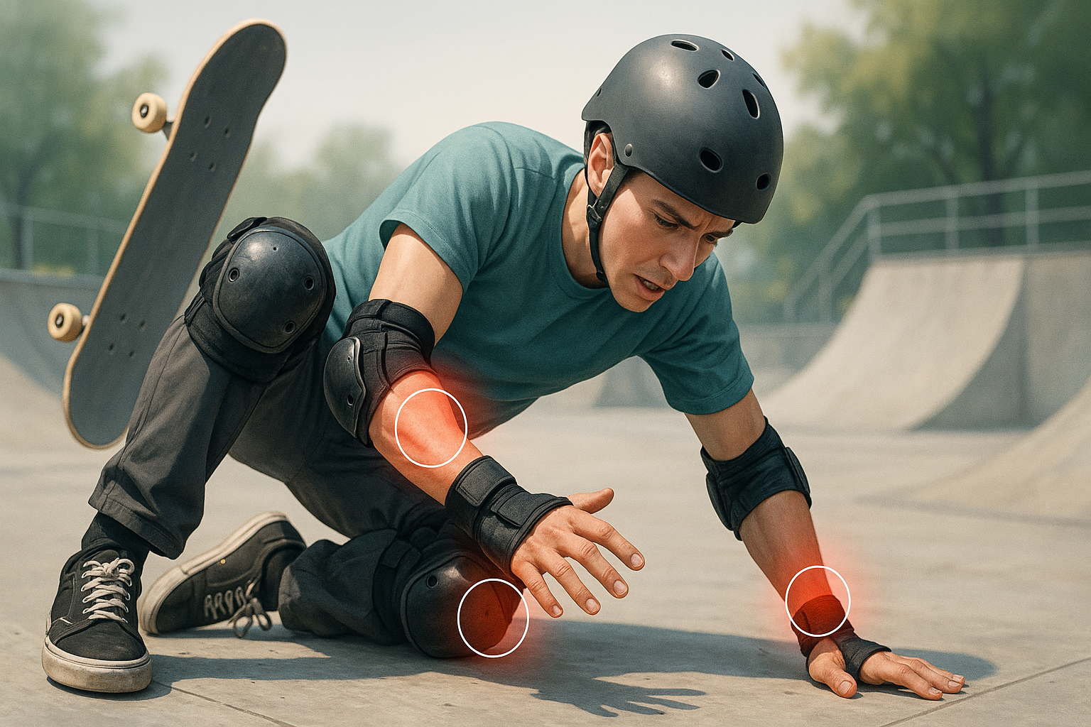 Lesões mais comuns no skate e como preveni-las