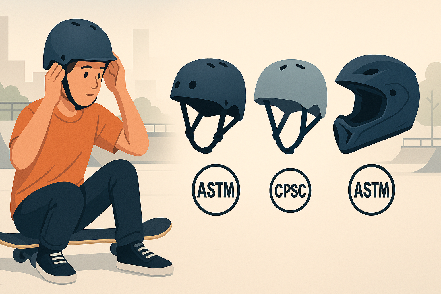 Como escolher capacete de skate: tipos e segurança